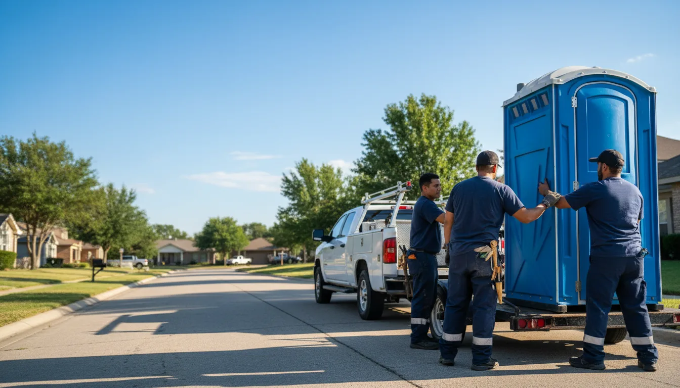 Portable Toilet Rental in Binger, OK near me